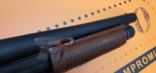 Golden Eagle M870 Swan Off Shot Gun (Full Metal & Wood) Pre-Order - Click Image to Close